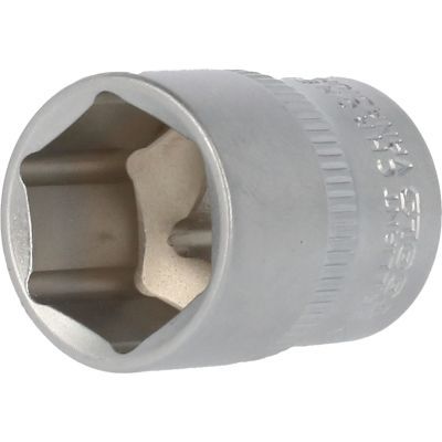 Brilliant - Nadstavec šesťhranný krátky 3/8" 18mm