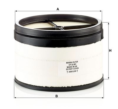 Vorschau Luftfilter Ansicht 2