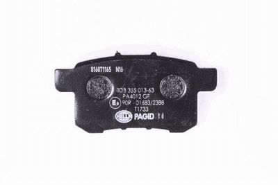 Brake Pad Set, disc brake 8DB 355 013-631