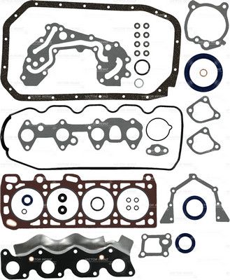 Комплект прокладок, двигатель WILMINK GROUP WG1239331 для MITSUBISHI CORDIA