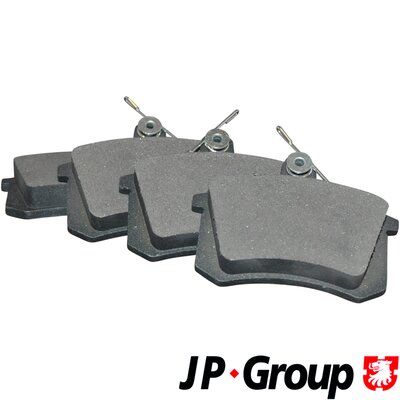 JP GROUP 1163705810 Тормозные колодки и сигнализаторы  для AUDI CABRIOLET (Ауди Кабриолет)