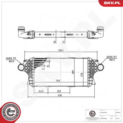 Chladič turba ESEN SKV 98SKV004