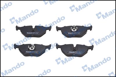 комплект спирачно феродо, дискови спирачки MANDO MPF13NS