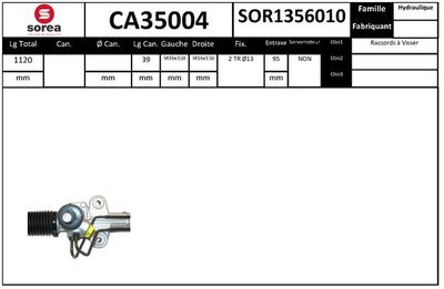 LENKGETRIEBE EAI CA35004