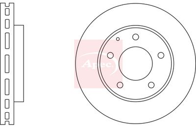 APEC Brake Disc DSK524