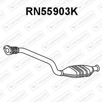 Катализатор VENEPORTE RN55903K для RENAULT MASTER