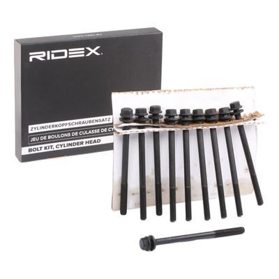 комплект болтове на капака на клап. (на цилиндровата глава) RIDEX 1217B0107