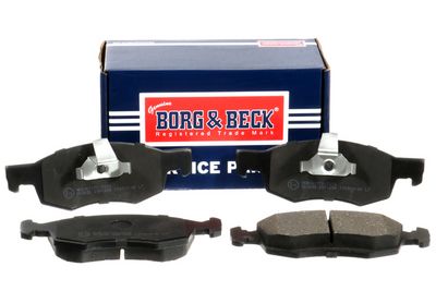 комплект спирачно феродо, дискови спирачки BORG & BECK BBP2067