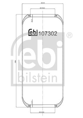 FEBI BILSTEIN Federbalg, Luftfederung