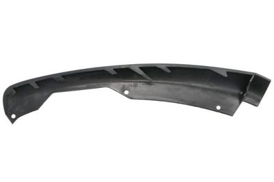 Bumper valance Voor Rechts (zwart) past: FORD MONDEO V 08.14-04.18