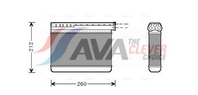 топлообменник, отопление на вътрешното пространство AVA Clever Choice BW6166