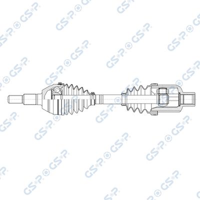 полуоска GSP 203816OL