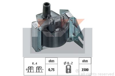 Катушка зажигания KW 470 158 для LANCIA DELTA