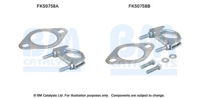 Монтажен комплект, изпускателна тръба BM Catalysts FK50758