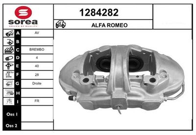 BREMSSATTEL SNRA 1284282