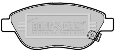 BORG & BECK BBP2028 Тормозные колодки и сигнализаторы для OPEL CORSA D (S07) 1.3 CDTI (L08, L68)