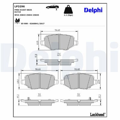 SET PLACUTE FRANA FRANA DISC