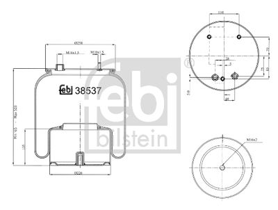 FEBI BILSTEIN Federbalg, Luftfederung