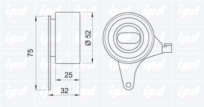 ROLA INTINZATOR CUREA DISTRIBUTIE IPD 140550 1