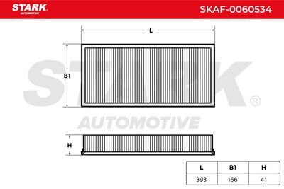 въздушен филтър STARK SKAF-0060534
