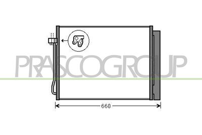 CONDENSATOR CLIMATIZARE PRASCO BM822C001