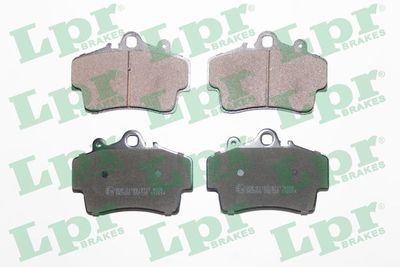 Комплект тормозных колодок, дисковый тормоз LPR 05P722 для PORSCHE CAYMAN