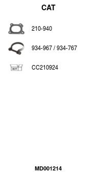 Katalizator FA1 MD001214