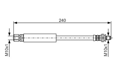 BOSCH Bremsschlauch