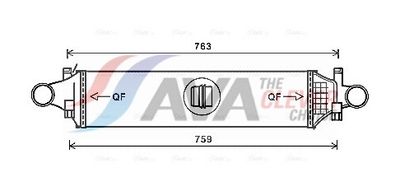 INTERCOOLER COMPRESOR AVA Clever Choice MSA4659