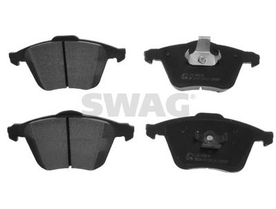 комплект спирачно феродо, дискови спирачки SWAG 55 11 6212