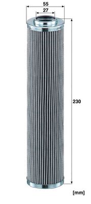 Hydraulisch filter (patroon) past: MANITOU MRT2145, MRT2150, MRT2540 TEREX FDC18K4