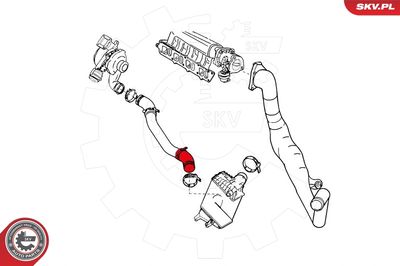 Charge Air Hose 24SKV844