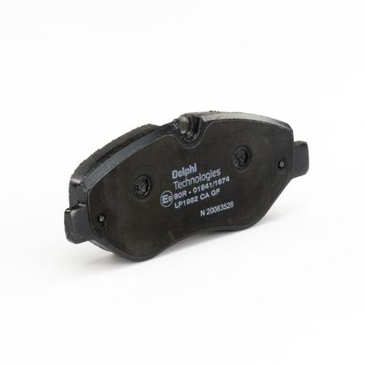 BREMSBELAGSATZ SCHEIBENBREMSE DELPHI LP1982 35