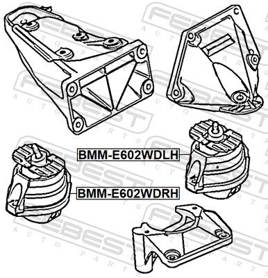 SUPORT MOTOR FEBEST BMME602WDRH 1