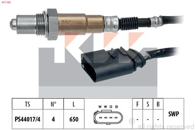 Sonda lambda KW 497 585