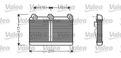 VALEO 812294 Радіатор пічки для BMW (Бмв)