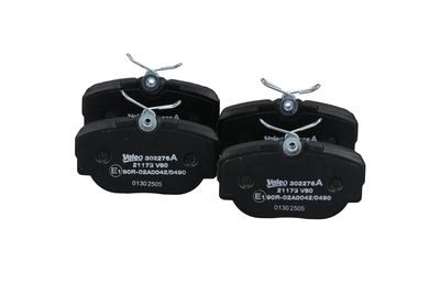 BREMSBELAGSATZ SCHEIBENBREMSE VALEO 302276A 26