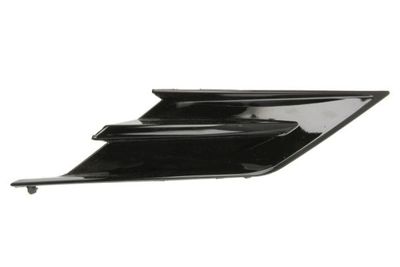 Grillestrip vooraan Voor Links (Top, plastic, zwart glanzend) past: TOYOTA CAMRY XV70 07.17-12.20