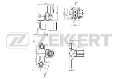 Датчик импульсов ZEKKERT SE-4113 для FORD S-MAX