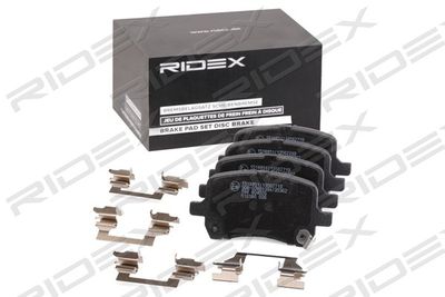 Комплект тормозных колодок, дисковый тормоз RIDEX 402B1286 для SATURN SKY