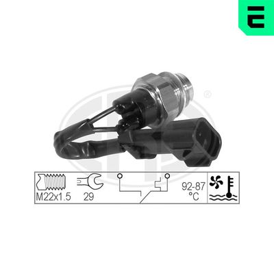 COMUTATOR TEMPERATURA VENTILATOR RADIATOR ERA 330275