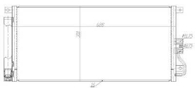 KONDENSATOR KLIMAANLAGE