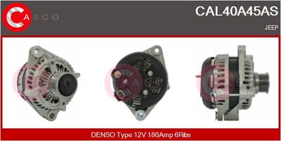 Генератор CASCO CAL40A45AS для JEEP COMPASS