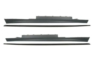 Paneel rocker buitenschild (voor het schilderen, set) past: BMW 4 F32, F33, F82, F83 07.13-02.17