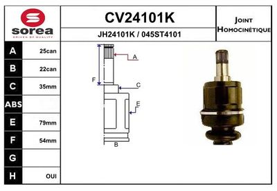 GELENKSATZ ANTRIEBSWELLE