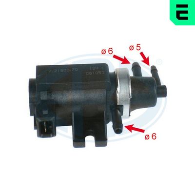 Měnič tlaku, výfukový systém ERA 555155