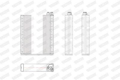 VERDAMPFER KLIMAANLAGE WALKER WEV00124 8