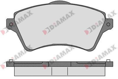 DIAMAX N09214 Тормозные колодки и сигнализаторы  для LAND ROVER FREELANDER I Soft Top (L314) 2.0 DI 4x4