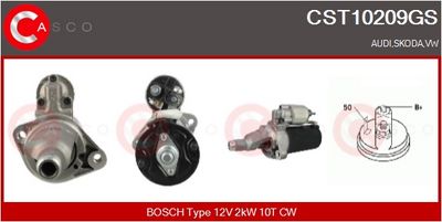 STARTER CASCO CST10209GS
