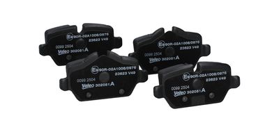 BREMSBELAGSATZ SCHEIBENBREMSE VALEO 302051A 25